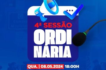 A Câmara Municipal de Olho D’Água do Borges informa que nesta quarta-feira (08), acontece mais uma Sessão Ordinária no Legislativo Municipal, logo mais às 18:00h.