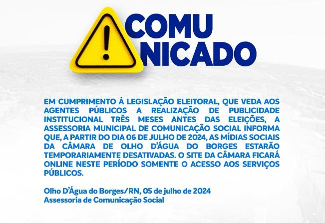 COMUNICADO !